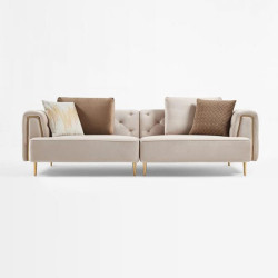 FX Dior Sofa – Fabric Champagne